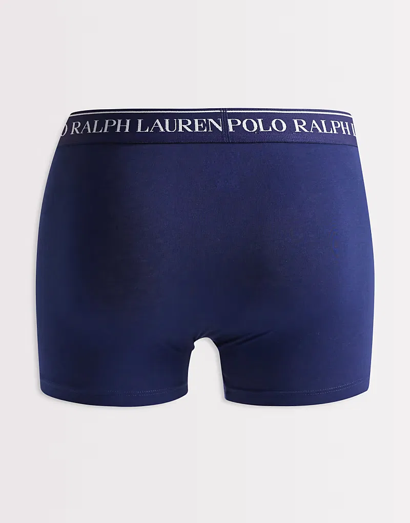 Комплект из 3 боксерских трусов Polo Ralph Lauren, мультиколор — фото 3