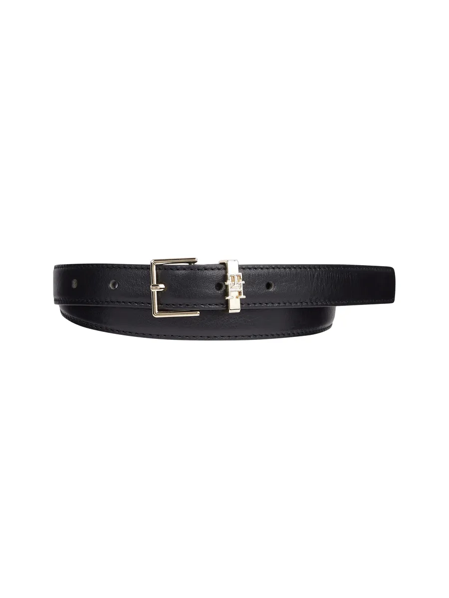

Кожаный ремень Tommy Hilfiger "TH SQUARE HIGH WAIST 2.0", черный