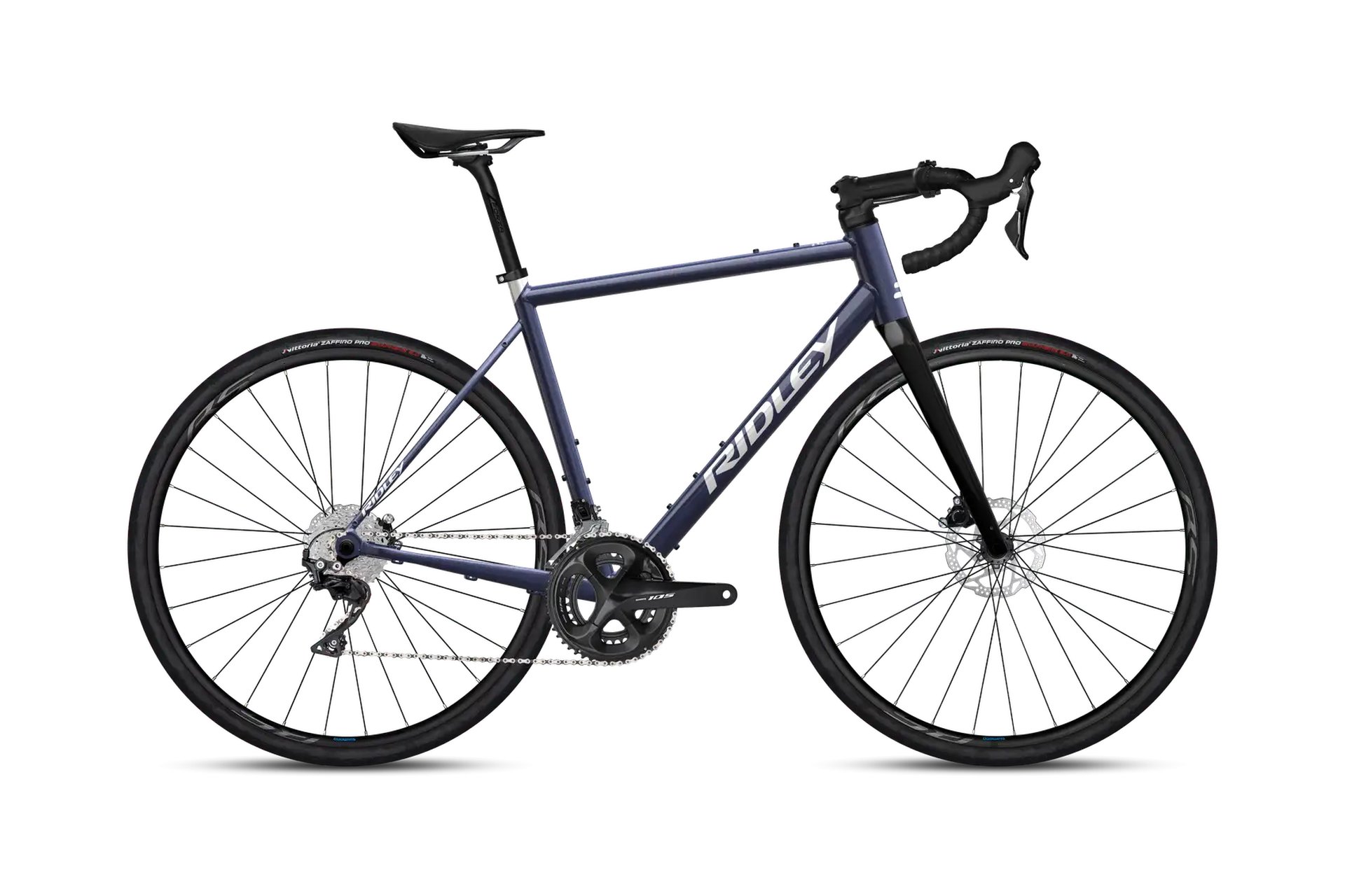 

Шоссейный велосипед Ridley Grifn a 105 2x12 - shimano rs171 db - 28 дюймов - diamant - 2026, lila | dark violet cameleon // pc68