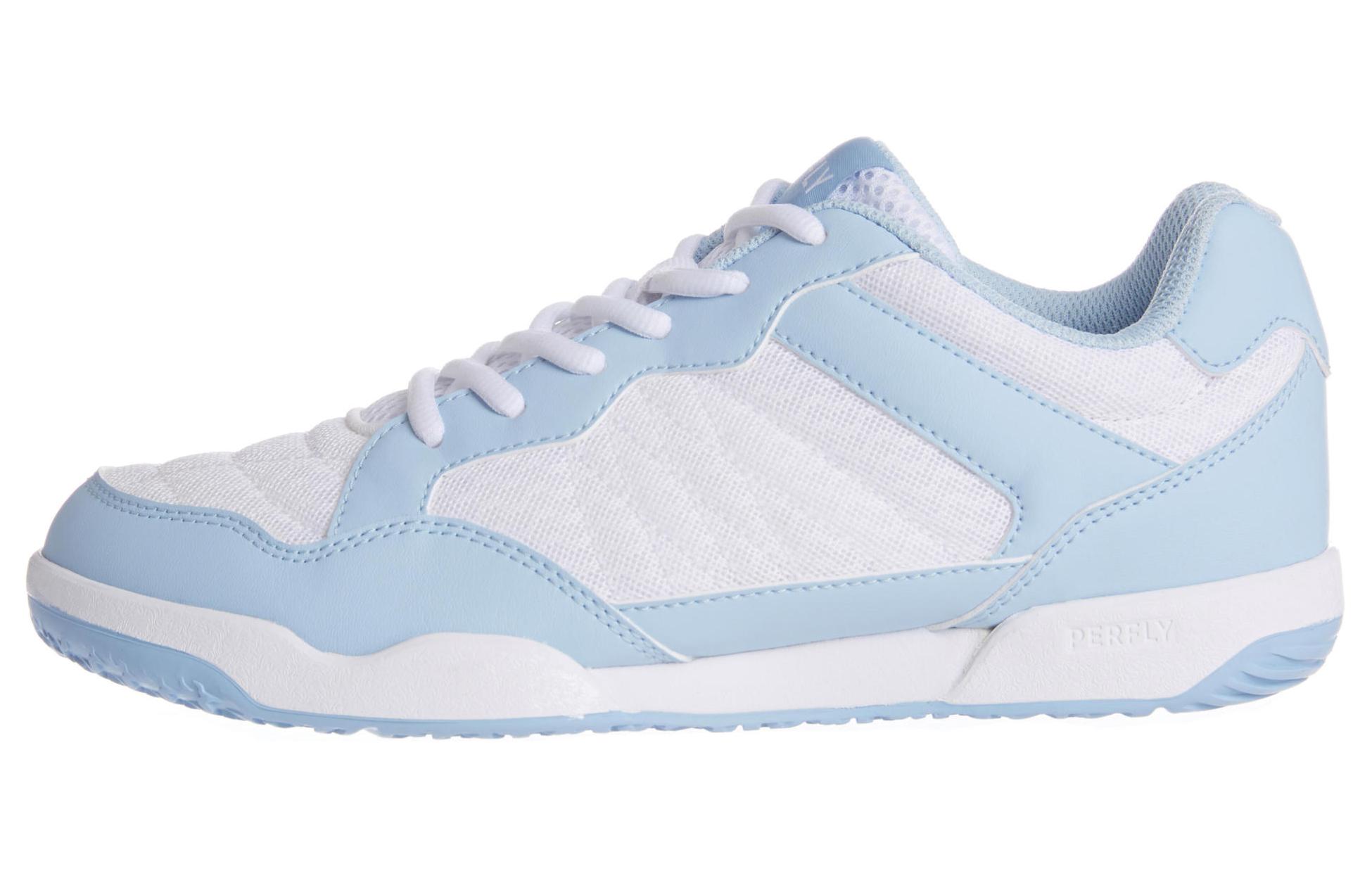 

Кроссовки DECATHLON Badminton Shoes Women's Low-top Blue/White, синий/белый