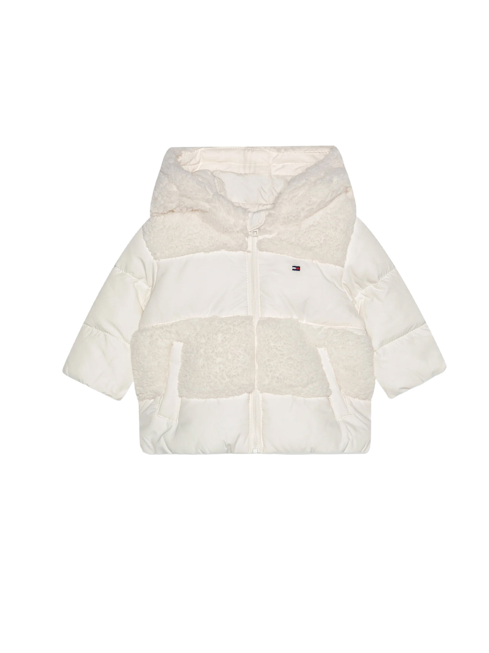 

Пуховик hilfiger piumino neonata con pail Tommy, белый