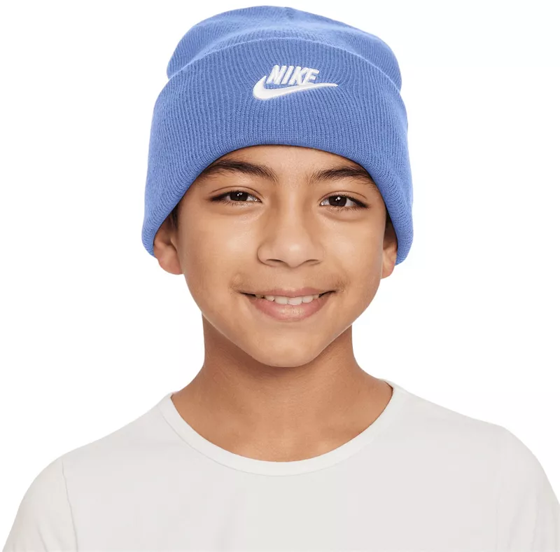 

Детская шапка Nike Peak Futura, цвет Royal Pulse