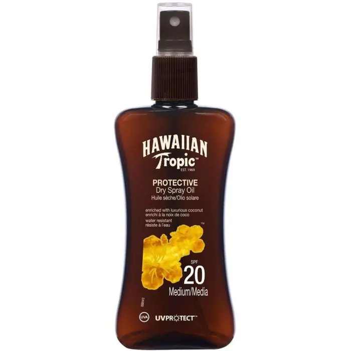 

Солнцезащитный крем bronceador aceite spray Hawaiian Tropic, цвет 20