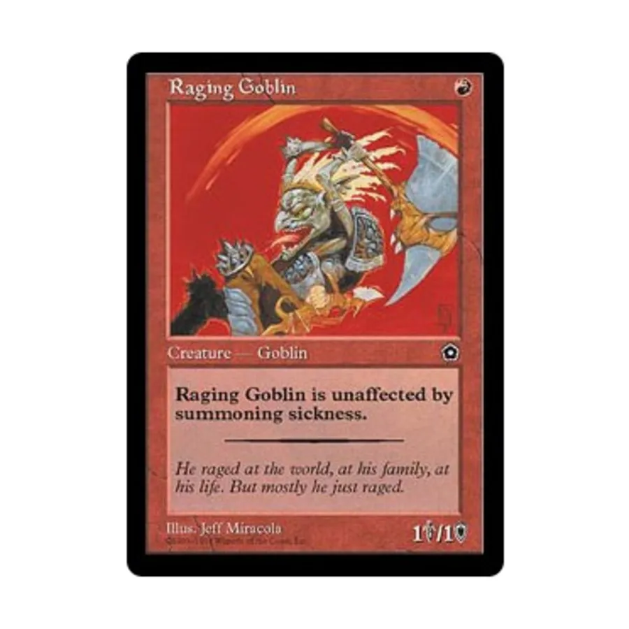 

CCG Бешеный гоблин (клавиша C), MTG - Portal 2nd Age