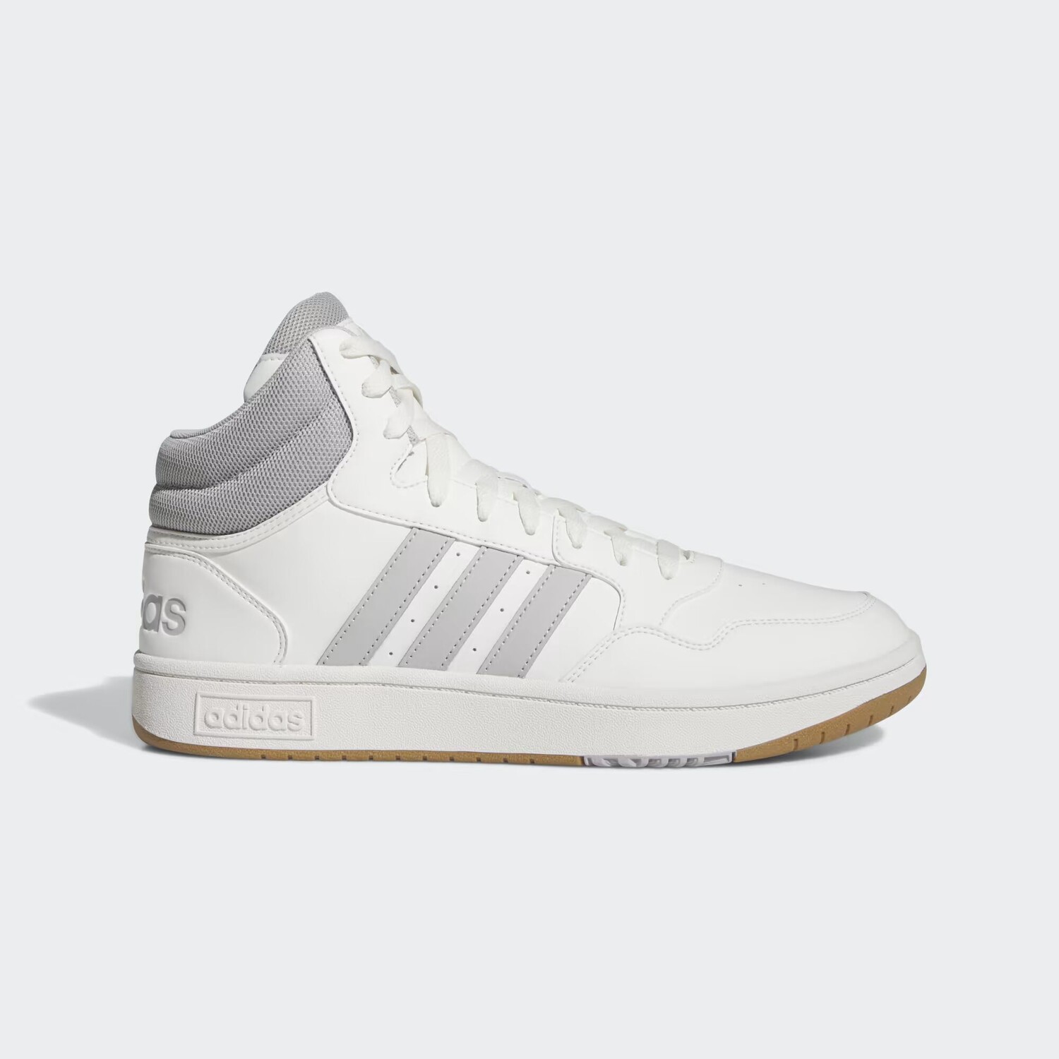 

Кроссовки 3.0 Mid Классические винтажные кроссовки Adidas, цвет Core White/Grey Two/Gum