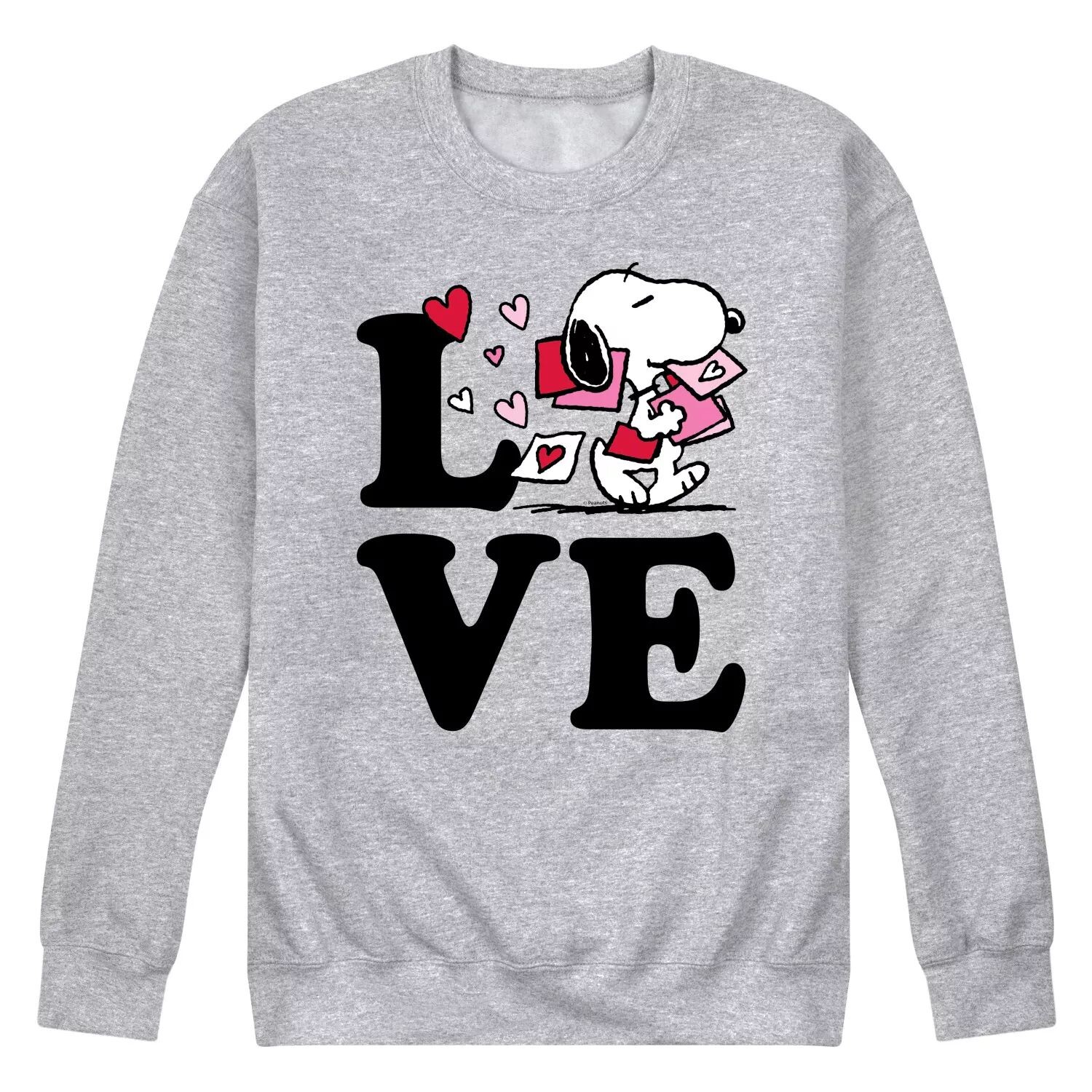 

Мужской свитшот Peanuts Love Snoopy Licensed Character