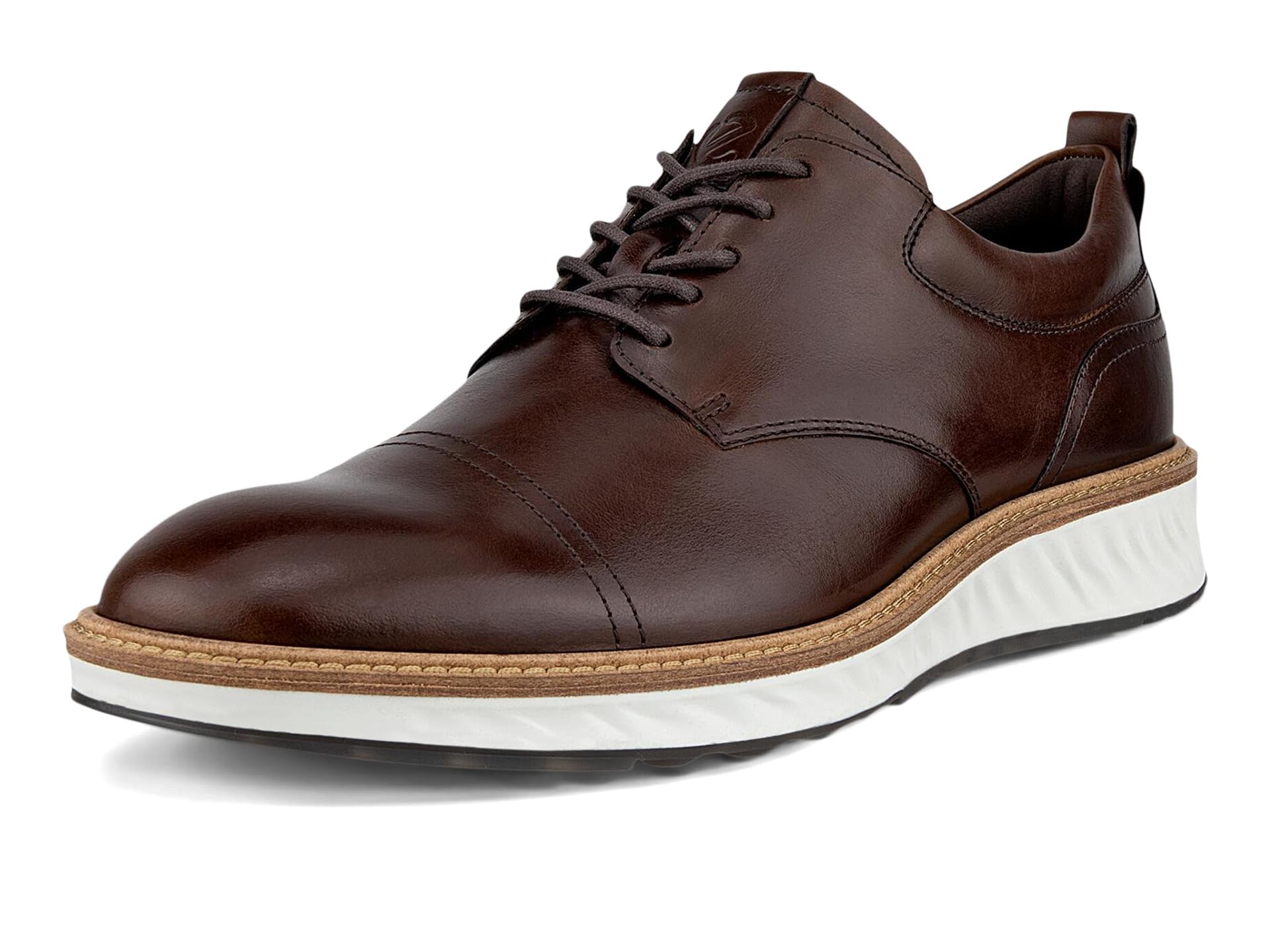 Туфли ECCO ST.1 Hybrid Cap Toe Oxford, цвет Cocoa Brown