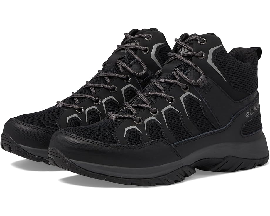 

Походная обувь Columbia Granite Trail Mid Waterproof, цвет Black/Ti Grey Steel