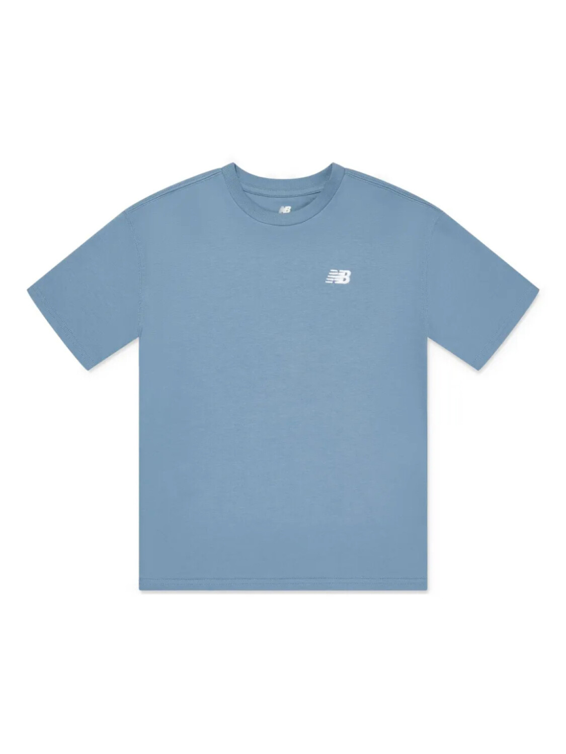 

Футболка New Balance Kids из хлопка с вышитым логотипом, синий