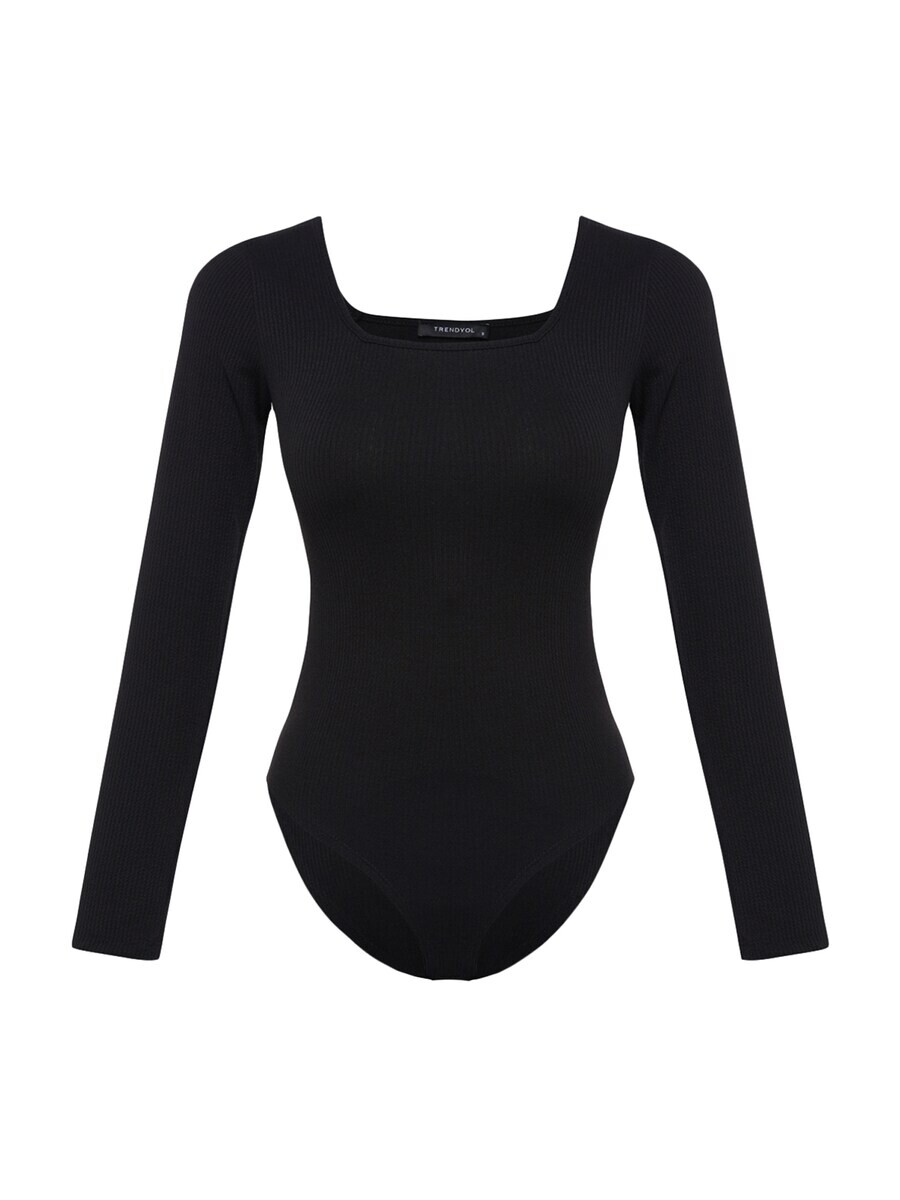 

Классический топ Trendyol Shirt Bodysuit, черный