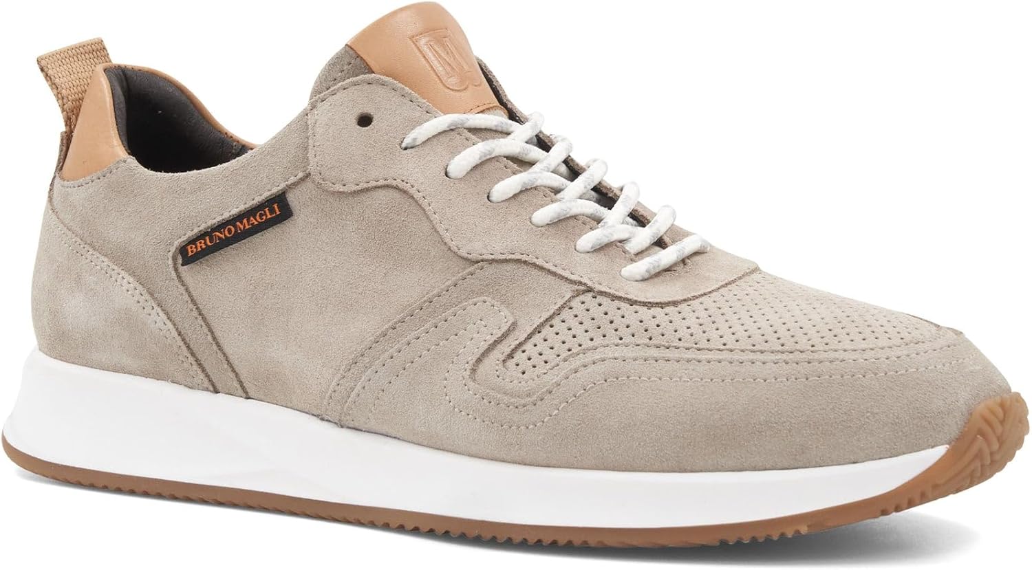 

Мужские замшевые кроссовки Bruno Magli Capri, серый