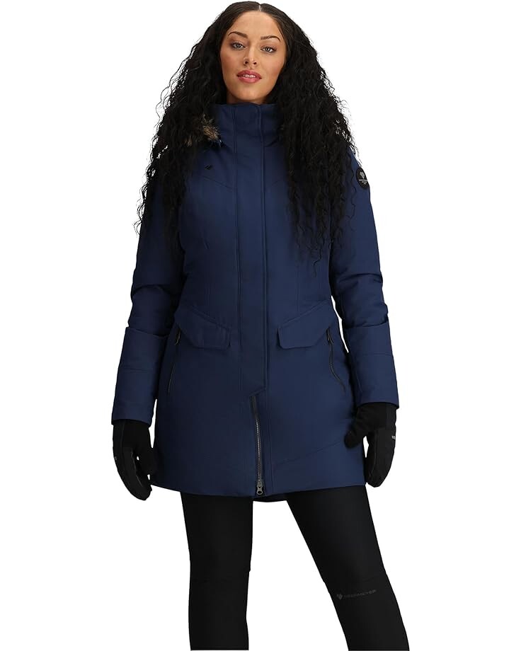 

Куртка Obermeyer Sojourner Down Jacket, цвет Midnight Navy
