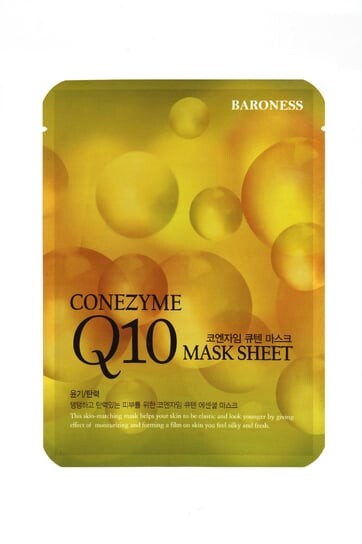 

Увлажняющая тканевая маска с коэнзимом Q10, 21 г Baroness