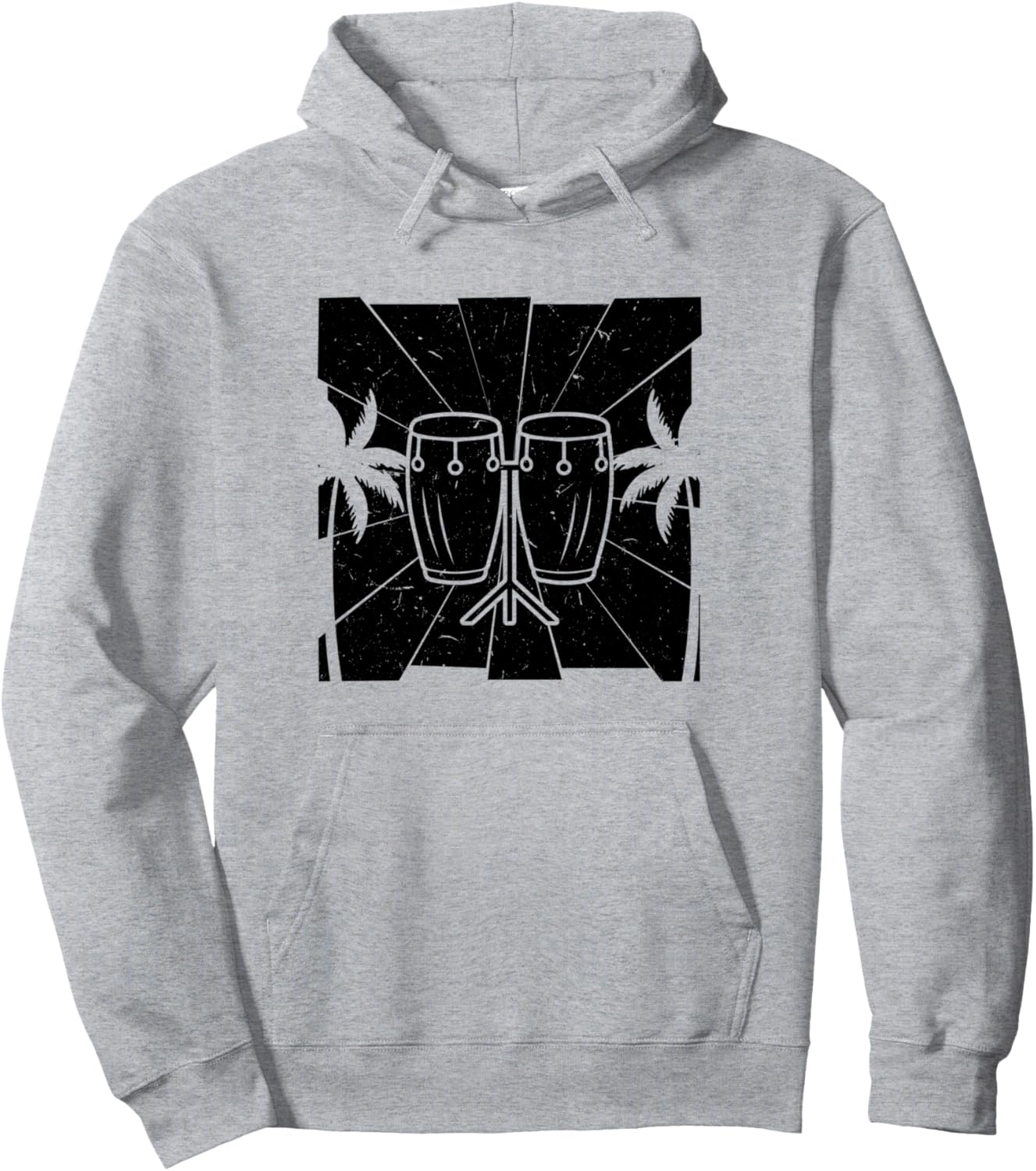 

Игрок на конгах, барабанщик на конгах, толстовка с изображением барабана конга Conga Drummer Conga Music Conga Designs, серый