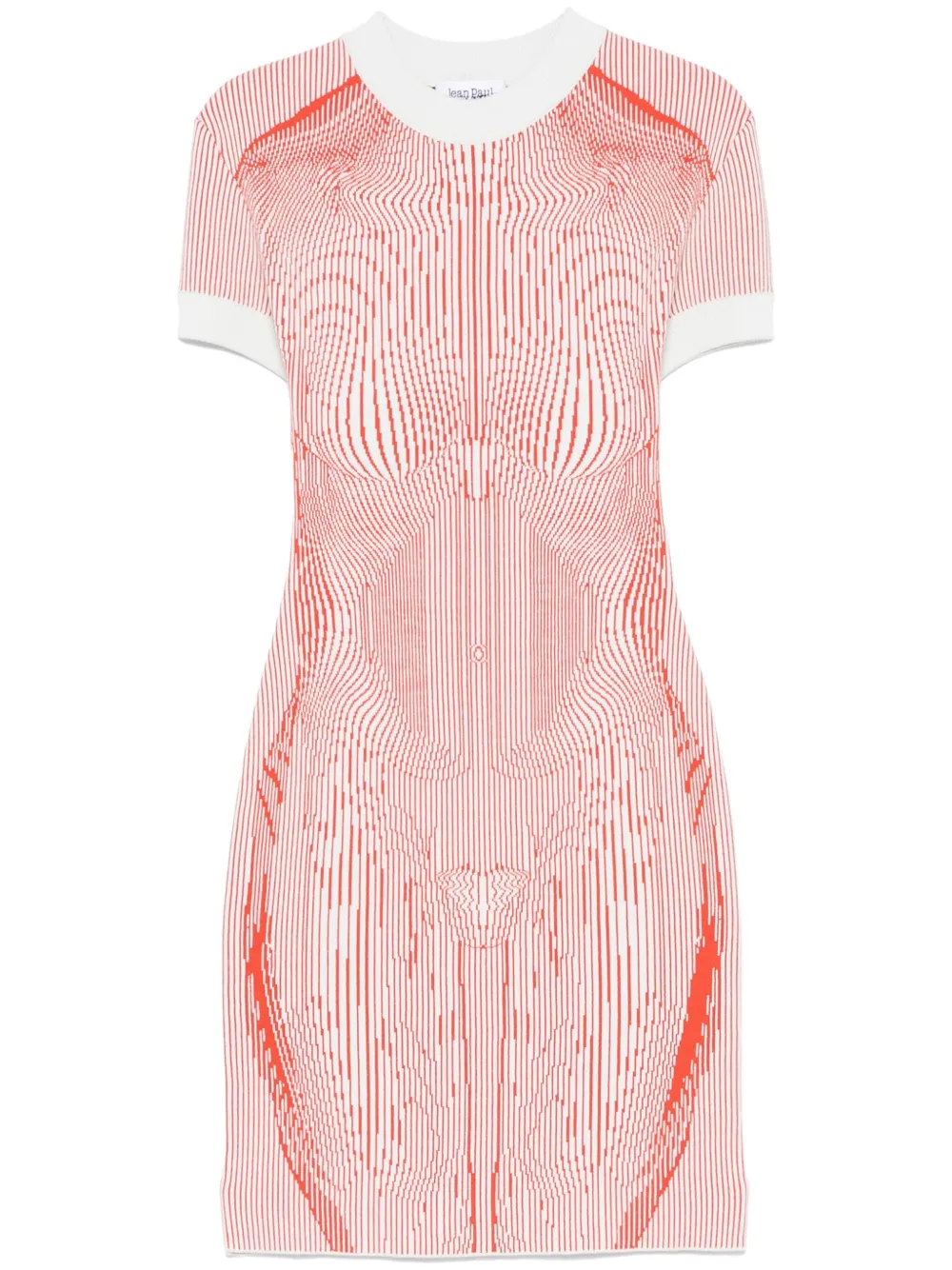 

Платье The Morphing Pinstripes Jean Paul Gaultier, зеленый