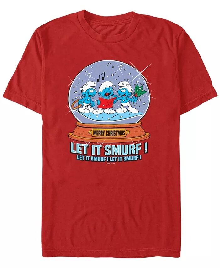 

Мужская футболка с коротким рукавом Let It Smurf Fifth Sun