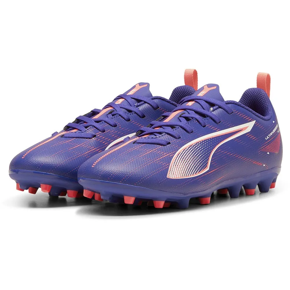 Футбольные бутсы Puma Ultra 5 Play MG Jr, фиолетовый — фото 4