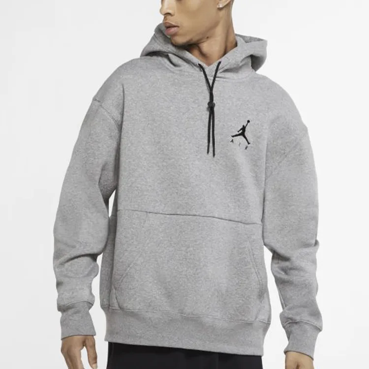 Толстовка с капюшоном Jumpman Air Fleece Jordan, серый — фото 4