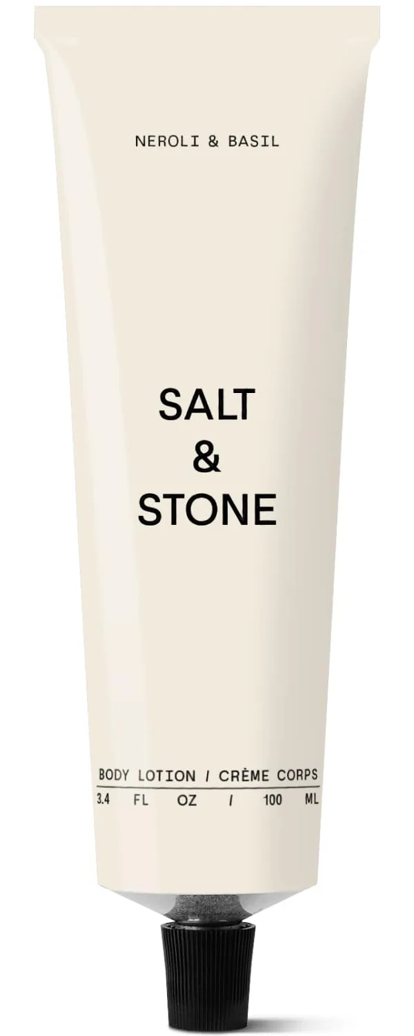 Лосьон для тела Salt & Stone для женщин и мужчин Neroli & Basil, увлажняет, питает и смягчает кожу, восстанавливает сухую кожу, быстро впитывается, cruelty-free и vegan, 100 мл, Neroli & Basil 3.4 fl oz