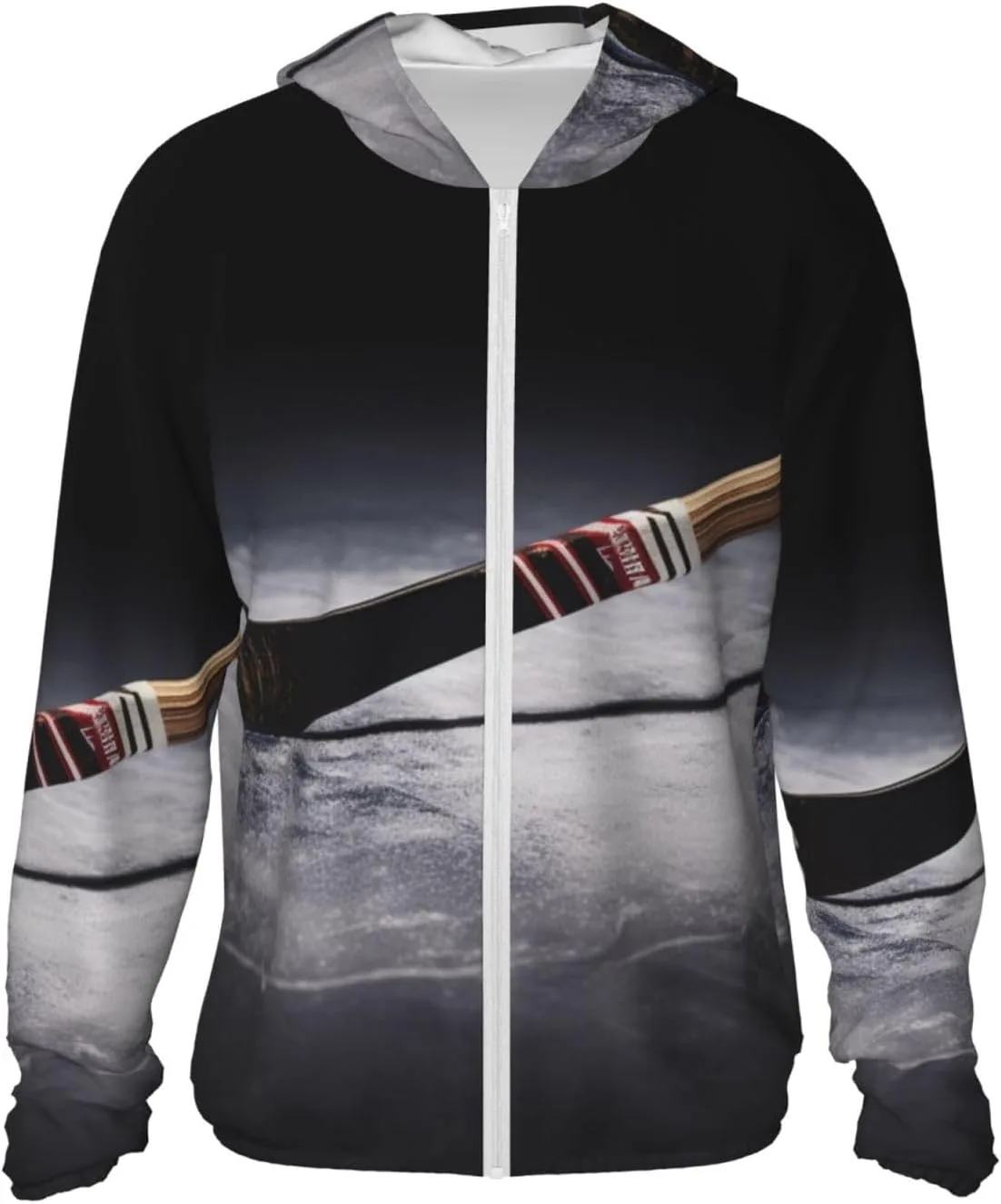 

Мужская толстовка с защитой от солнца UPF 50+ для хоккея и бега FHEDVBN