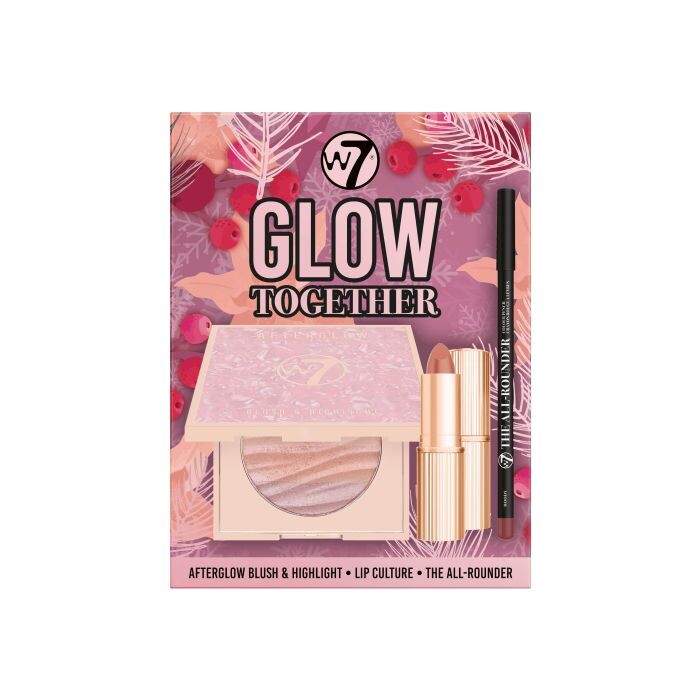 

Набор косметики Set de Regalo Navidad Glow Together W7, Set 3 productos