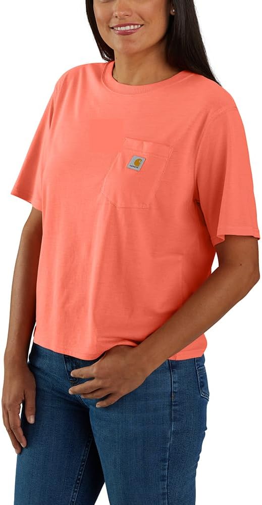 

Футболка Carhartt Womens Shirt, Fresh Salmon, Розовый, Футболка Carhartt Womens Shirt, Fresh Salmon