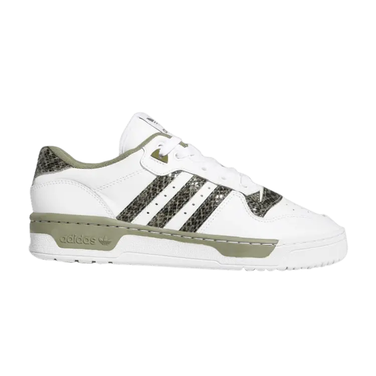 

Кроссовки adidas Rivalry Low 'White Snakeskin', белый