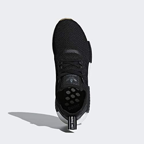 Мужские кроссовки Adidas Originals NMDr1, белый/черный — фото 3