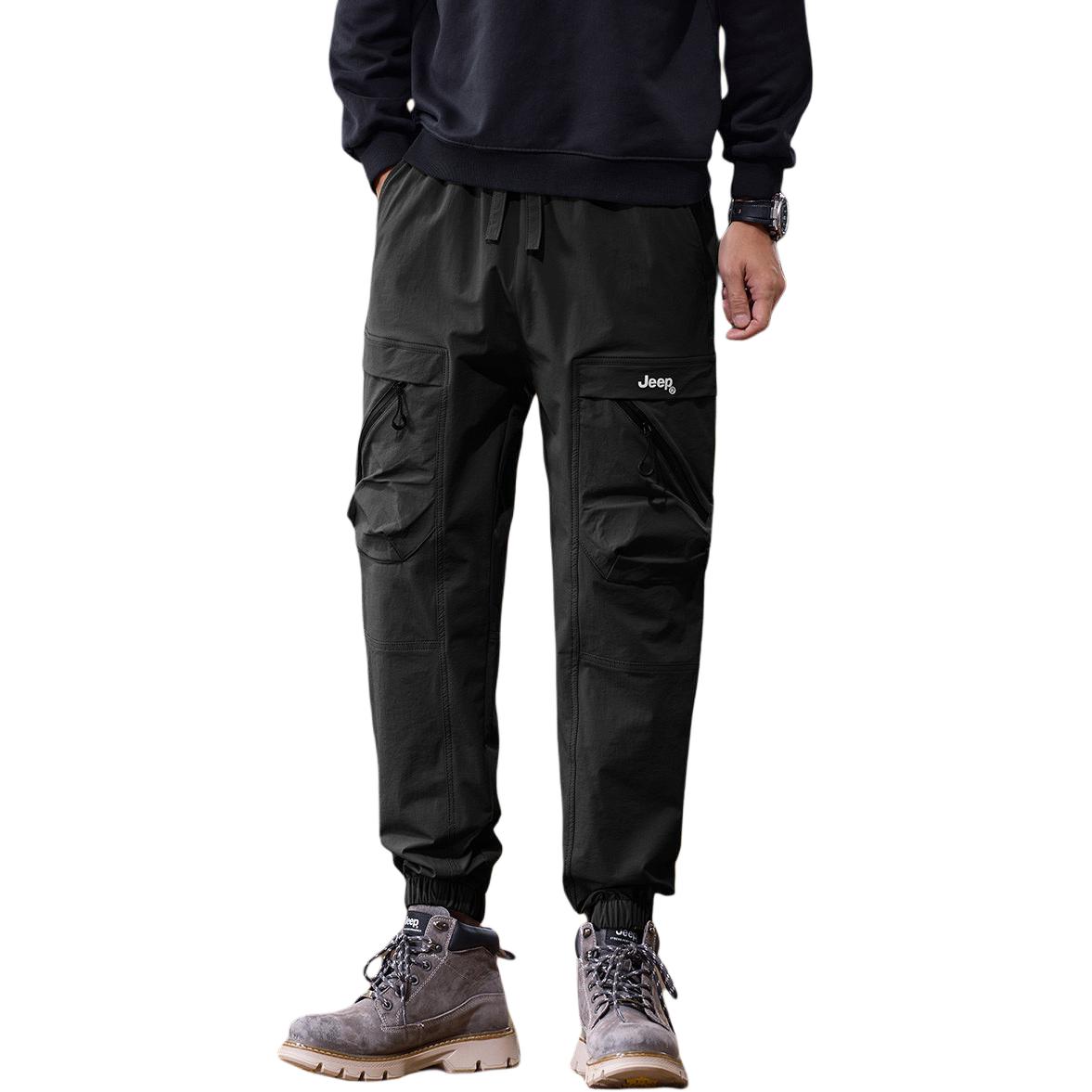 

Классические повседневные брюки Unisex Jeep, черный