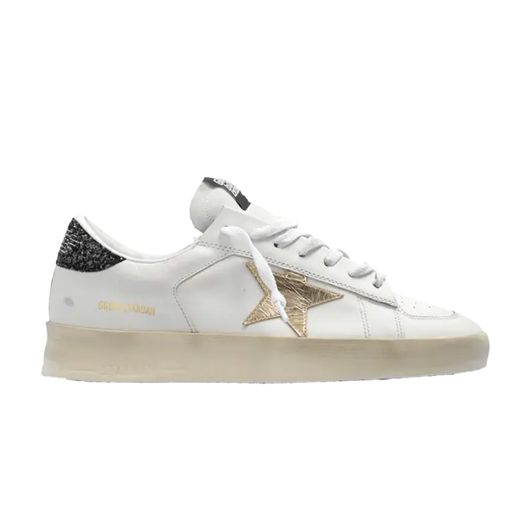 Кроссовки Golden Goose Wmns Stardan, цвет White Gold Anthracite