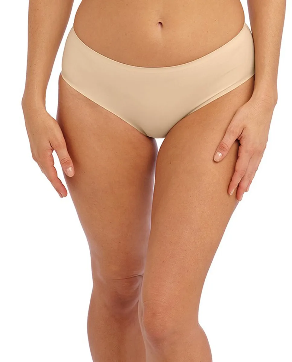 

Трусы средней посадки без швов, единый размер Wacoal, бежевый