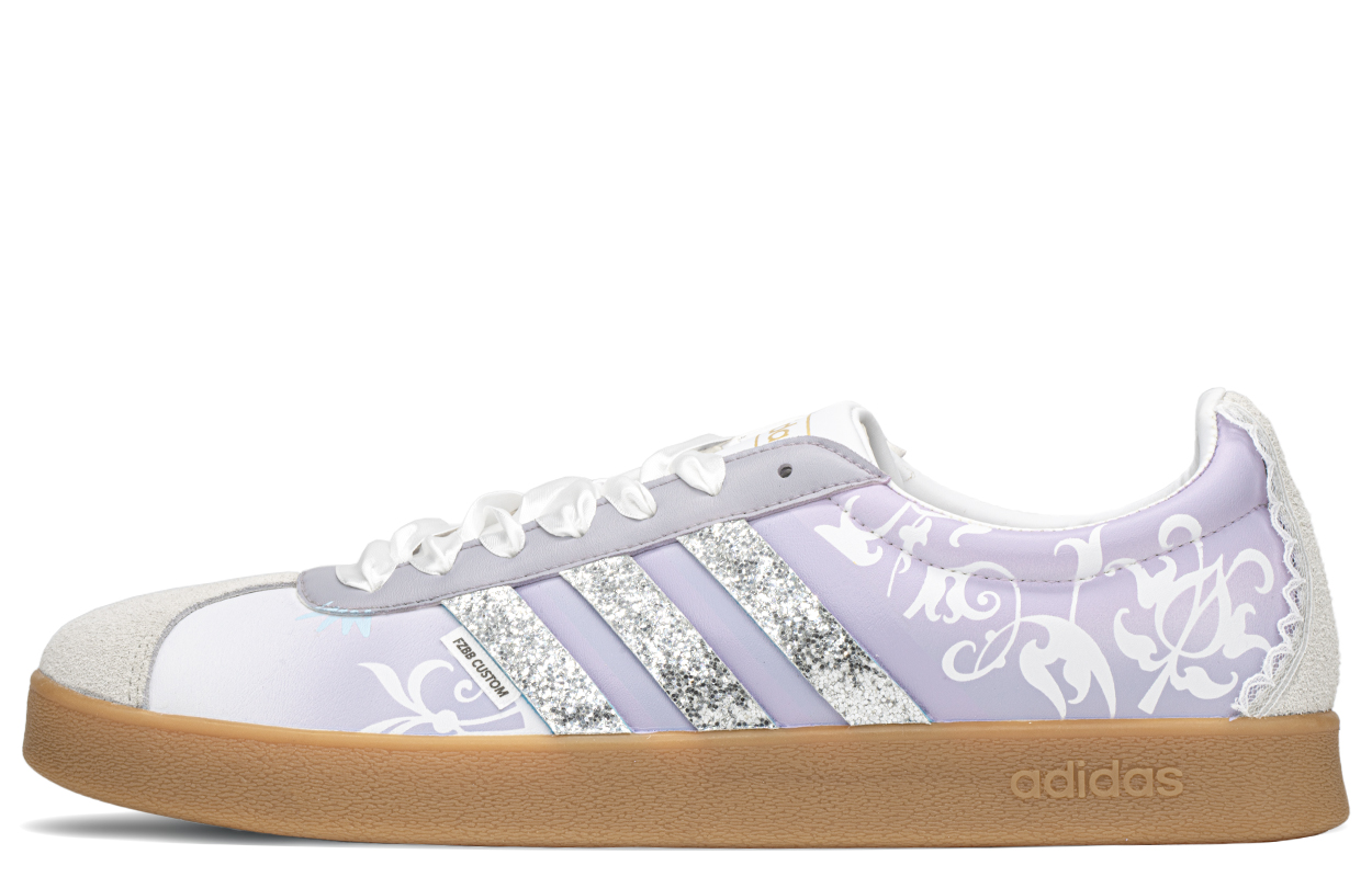 

Кроссовки adidas neo Vl Court Classic Skateboarding Shoes Unisex Low-top Purple/silver, фиолетовый