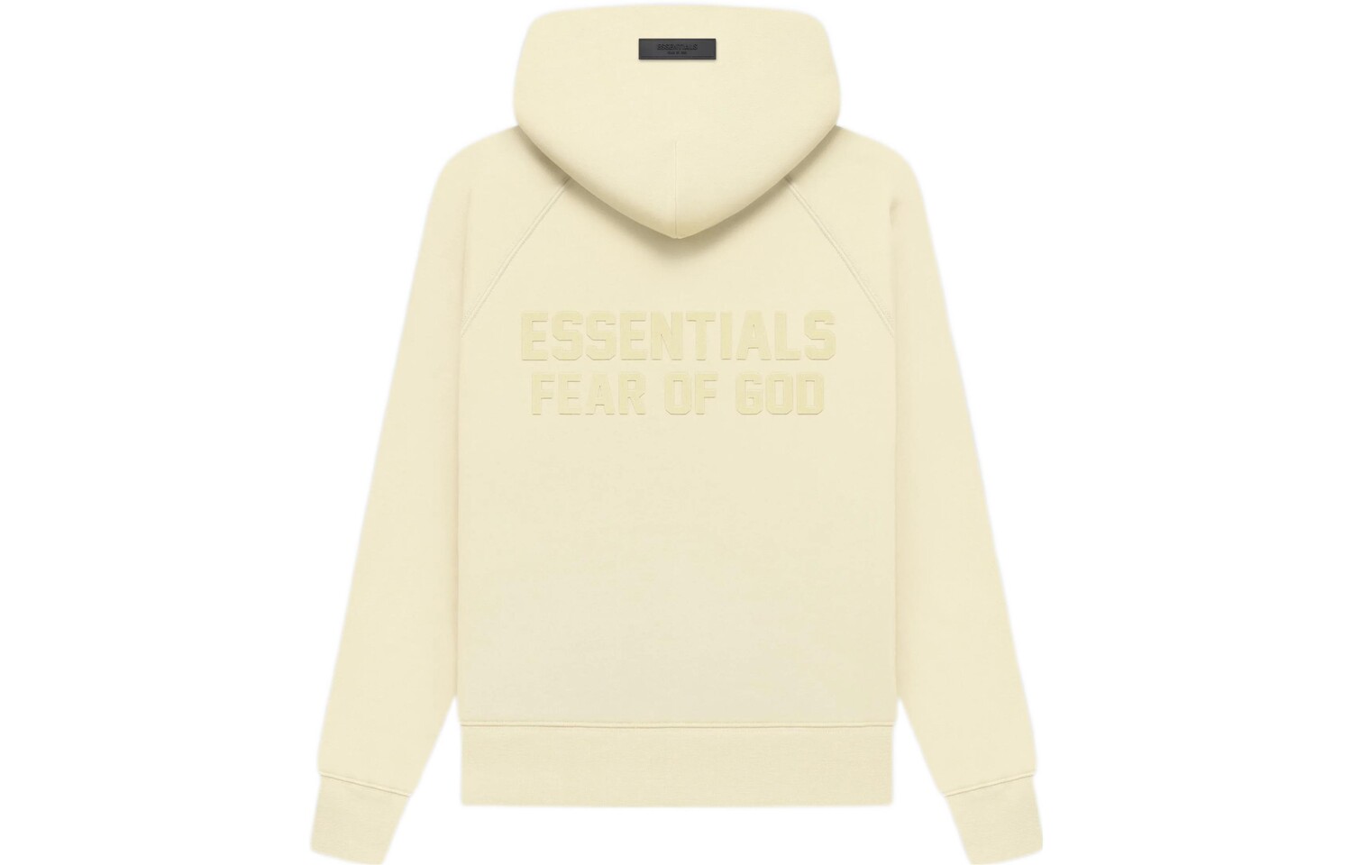 Детская толстовка Fear Of God Essentials, цвет Canary — фото 2
