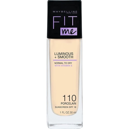 

Maybelline Fit Me Luminous + Smooth Foundation 110 Porcelain 30мл Maybelline New York