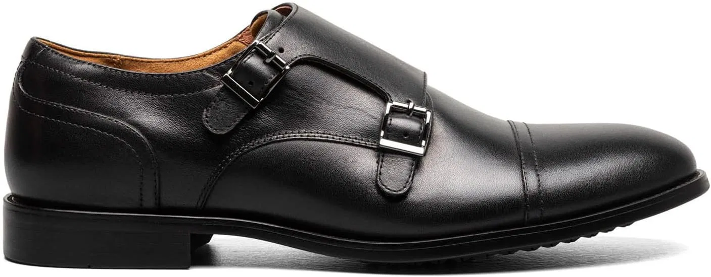 Мужские лоферы Florsheim Rucci с двумя нитками и закрытым носком, черный — фото 2
