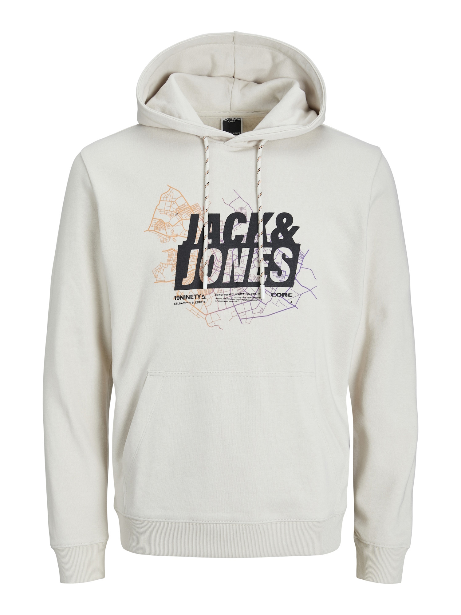 

Толстовка с капюшоном Jack & Jones, бежевый