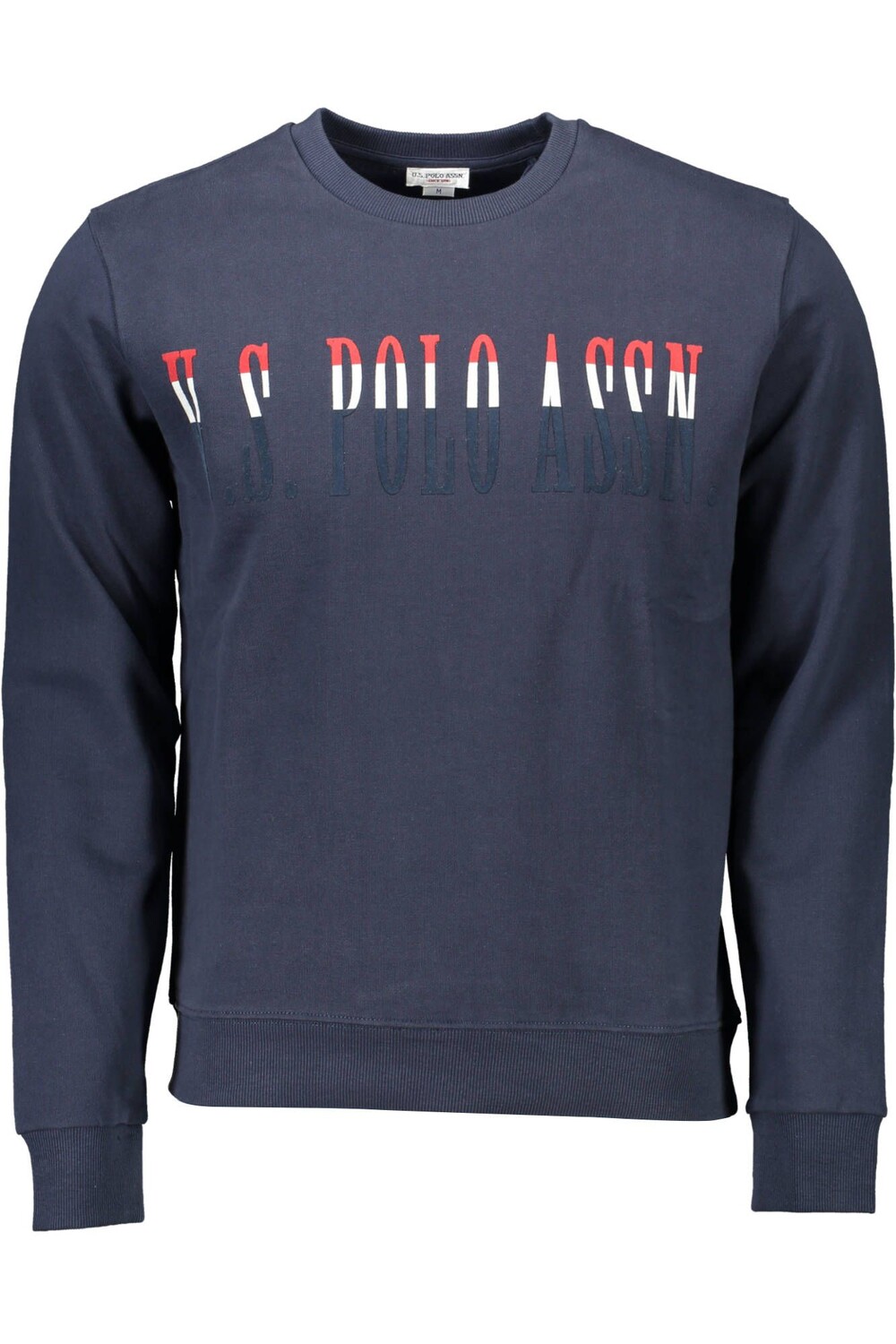 

Синий хлопковый мужской свитер U.S. Polo Assn.