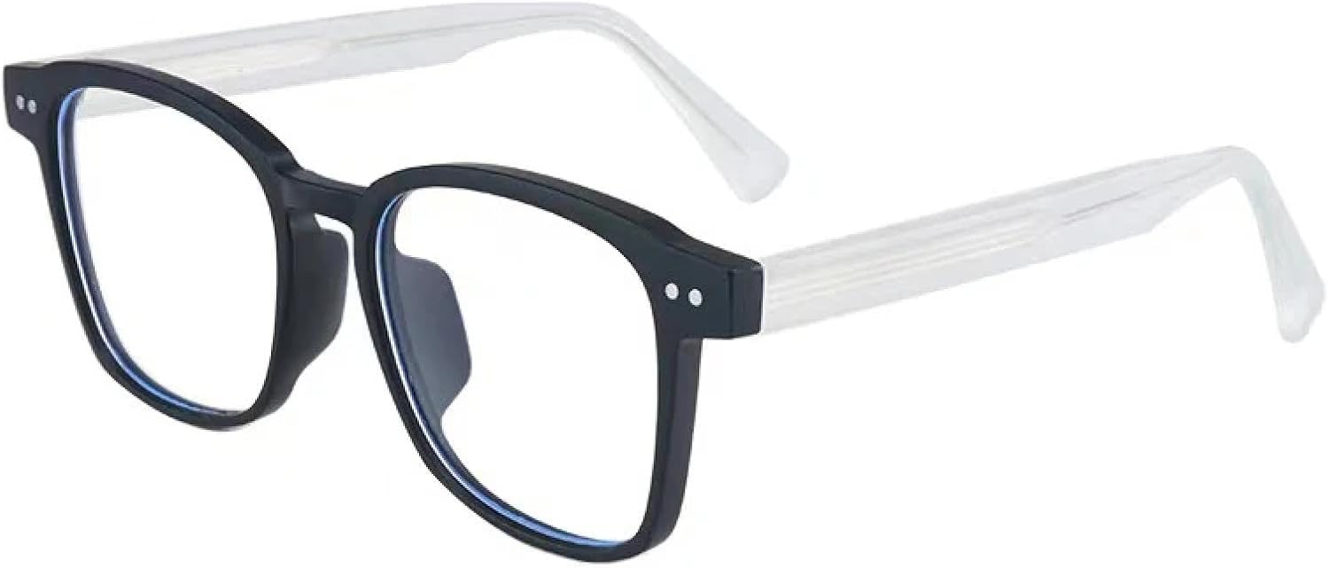 

Ретро женские солнцезащитные очки класса люкс с декором в виде заклепок, двухцветные мужские солнцезащитные очки с защитой от УФ-излучения UV400, модные солнцезащитные очки TVTBBVV, Matte Black Clear