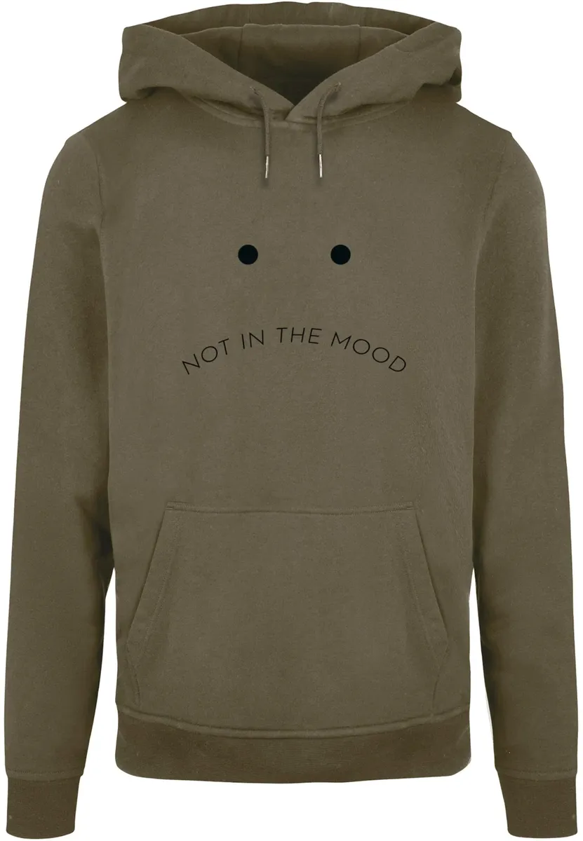 

Толстовка с капюшоном Merchcode " Merchcode Men's NITM-Sad Face Basic Hoody", оливковый