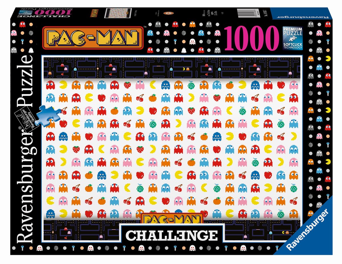 

Пазл Ravensburger, Challenge, Pac Man, 1000 шт.