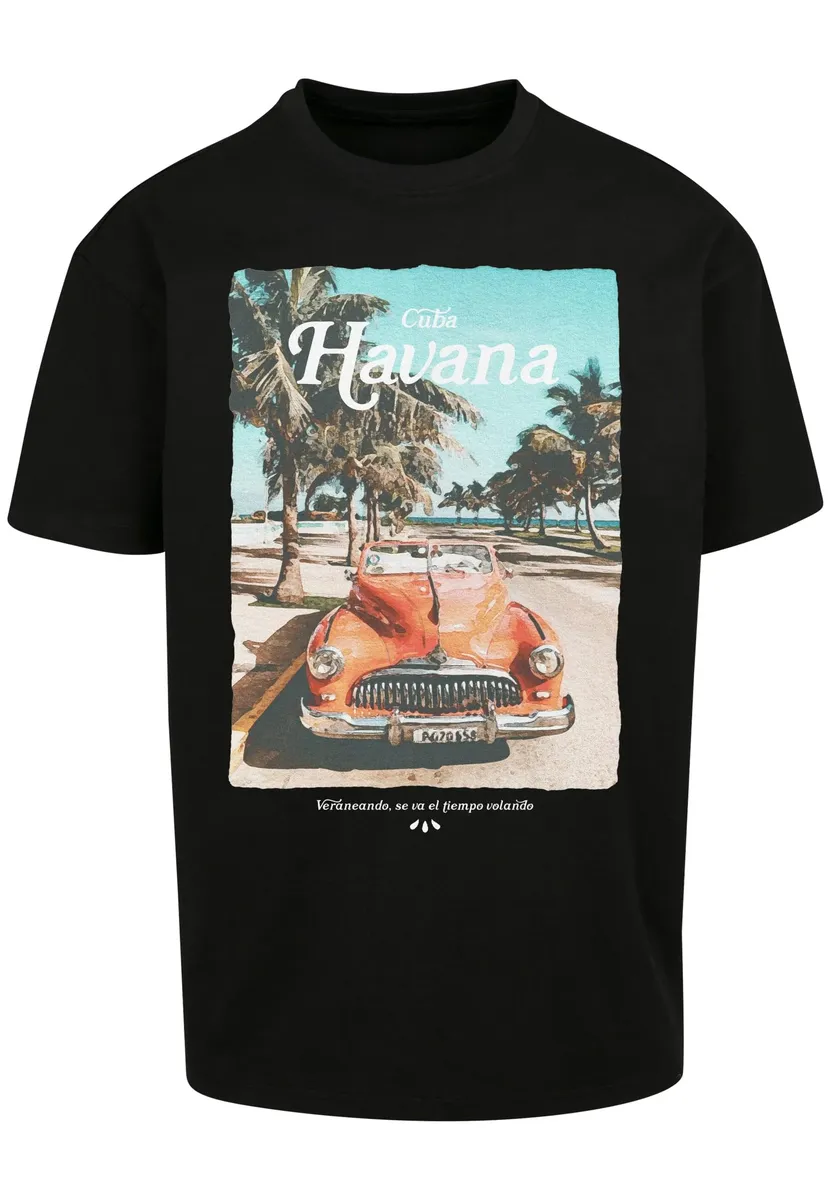 

Футболка MisterTee "MisterTee Unisex Havana Vibe Oversize Футболка ", черный