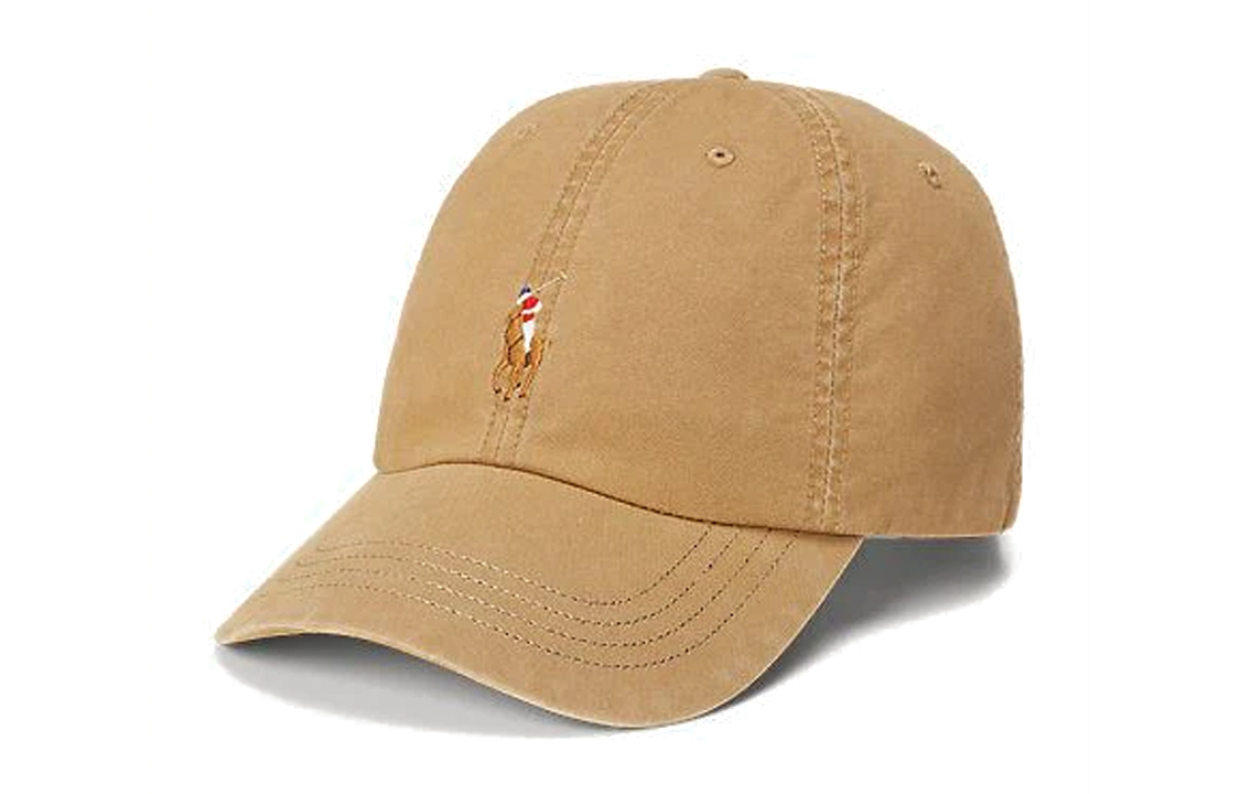 

Polo Ralph Lauren Хлопковая бейсболка с эластаном бежевая унисекс, Beige