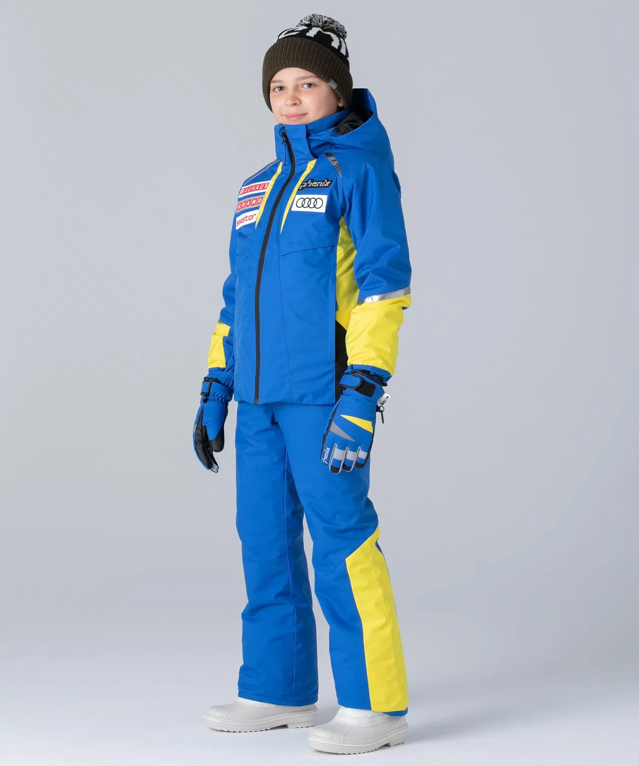 Детский костюм для лыж Phenix Sweden Junior Two-piece синий