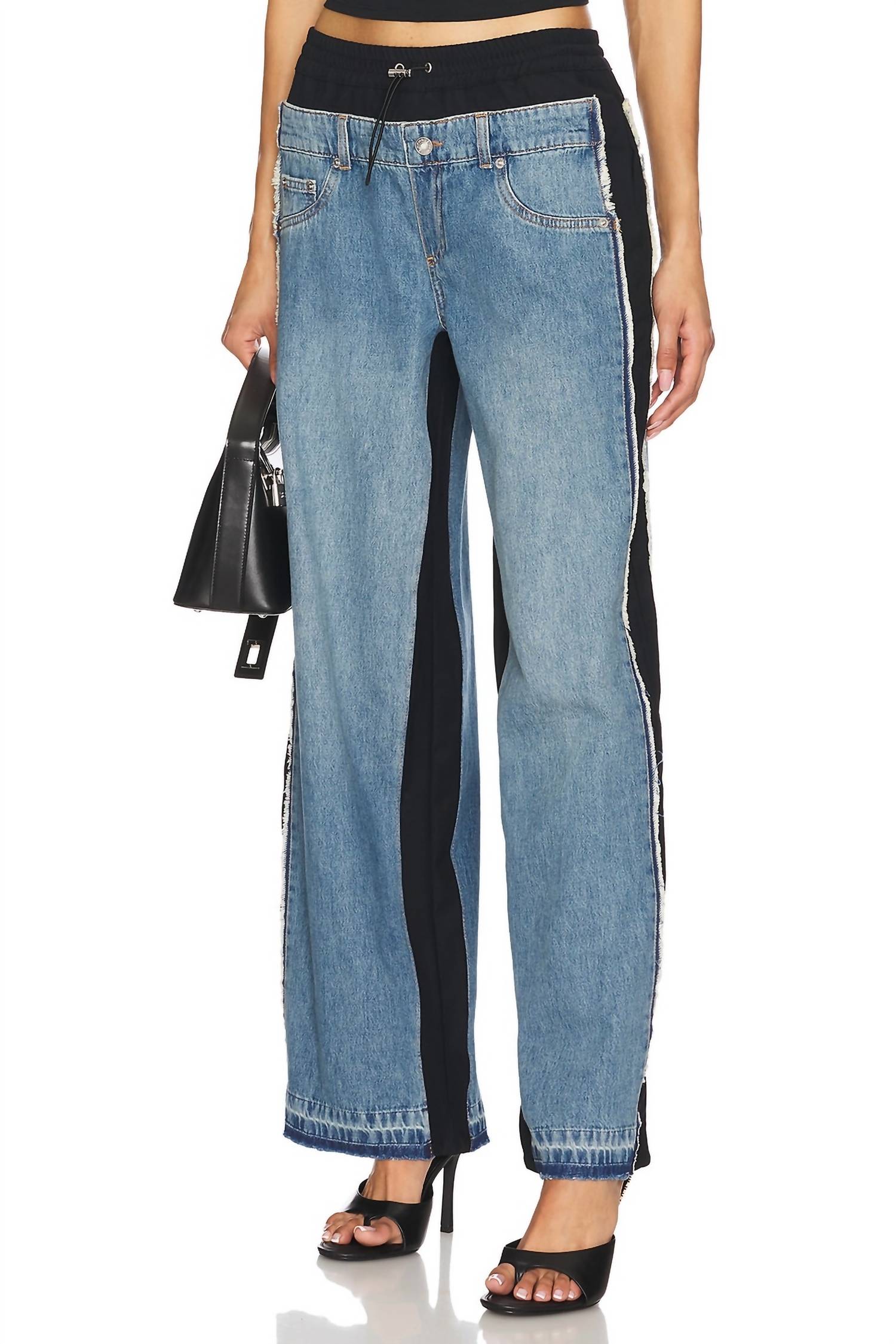 

Шиа прямые брюки в расцветке Малибу JONATHAN SIMKHAI, мультиколор