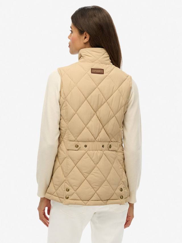 Жилет с подкладкой из вельвета Superdry, Shaker Beige — фото 2