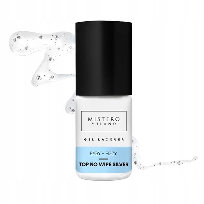 

Топ No Wipe Mistero Milano Easy-Fizzy Silver 7 мл
