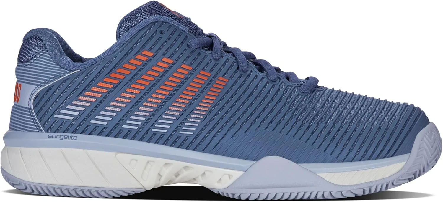 K-Swiss Мужские теннисные кроссовки Performance Hypercourt Express Hb - Highrise/Black/Neon Blaze
