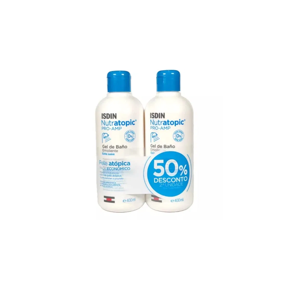 Гель для душа Isdin Nutratopic Pro-Amp, 2 x 400 мл Isdin
