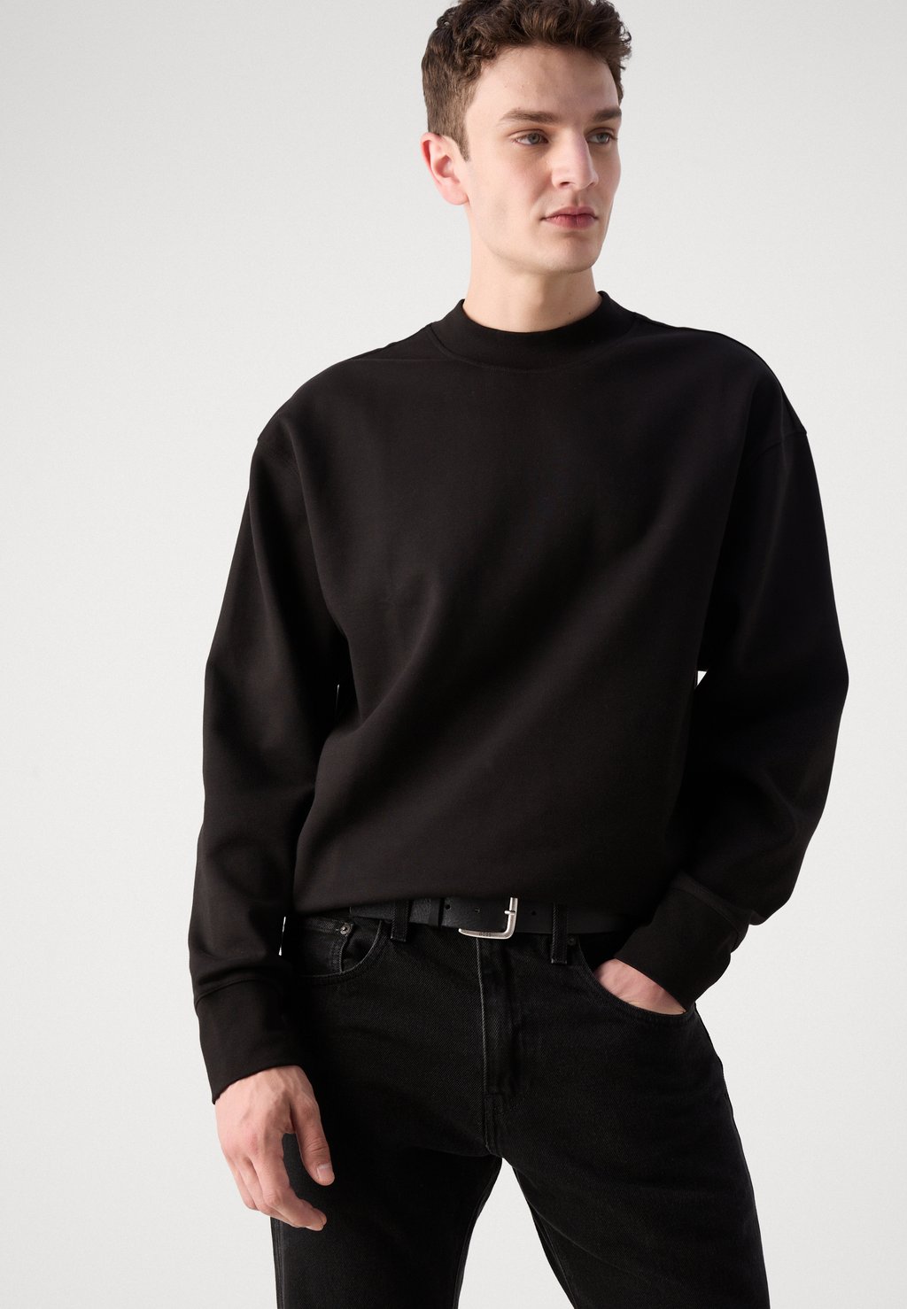 

Толстовка с капюшоном CREW NECK Calvin Klein, черный