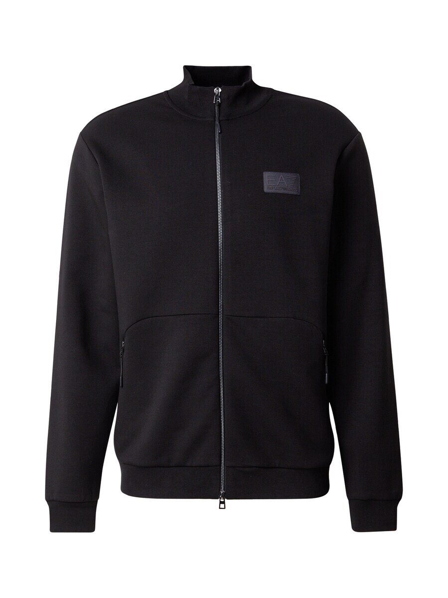

Куртка на молнии EA7 Emporio Armani Zip-Up Hoodie, черный